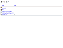 Tablet Screenshot of ftp.idiap.ch
